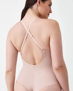 Thong Shaping Plunge Low-Back Bodysuit: Suit Your Fancy