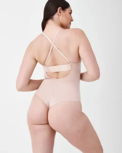 Thong Shaping Plunge Low-Back Bodysuit: Suit Your Fancy