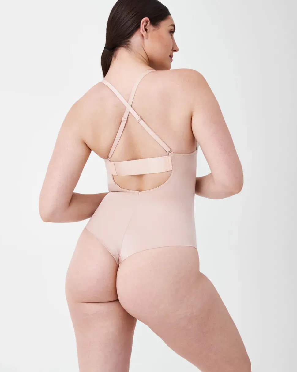 Thong Shaping Plunge Low-Back Bodysuit: Suit Your Fancy