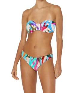 Under The Sea Bandeau Bikini Set: Size L