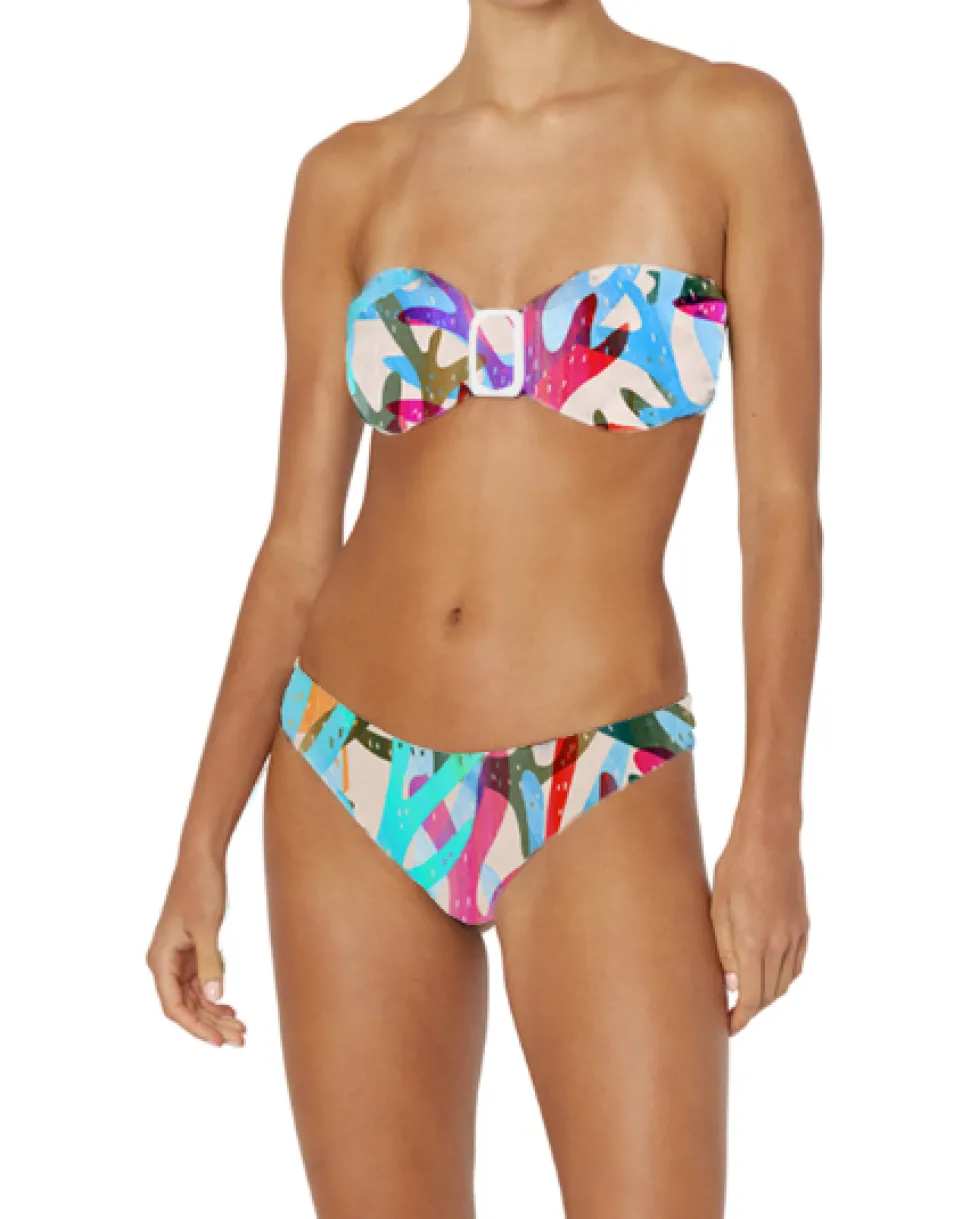 Under The Sea Bandeau Bikini Set: Size L
