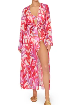 Vince Under The Sea Chiffon Dress