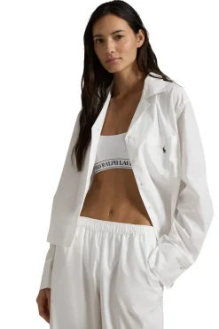 White Cloud Cotton Pajama Set
