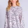 Wild Skin Long Sleeve Top, Size XL