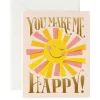 You Make Me Happy Card