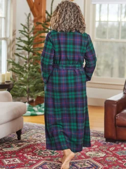 Yuletide Flannel Robe